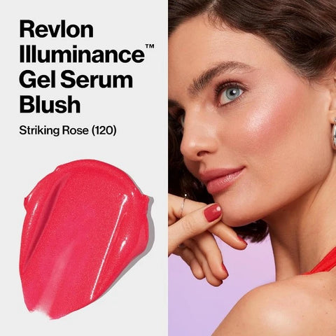 Revlon Illuminance Gel Serum Blush 120 Striking Rose
