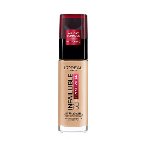 L’Oreal Paris Infallible 32H Fresh Wear Foundation 120 Golden Vanilla