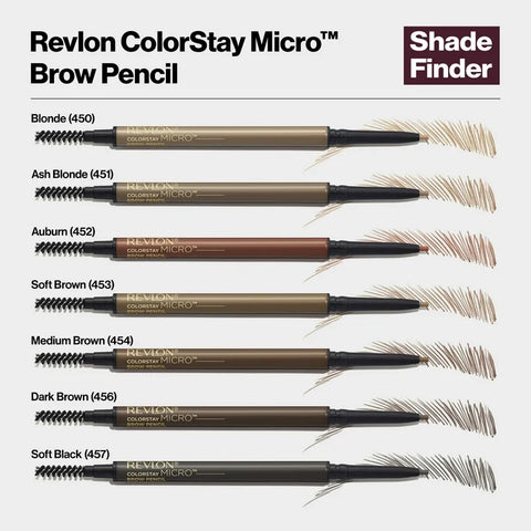 Revlon ColorStay Micro Brow Pencil 454 Medium Brown