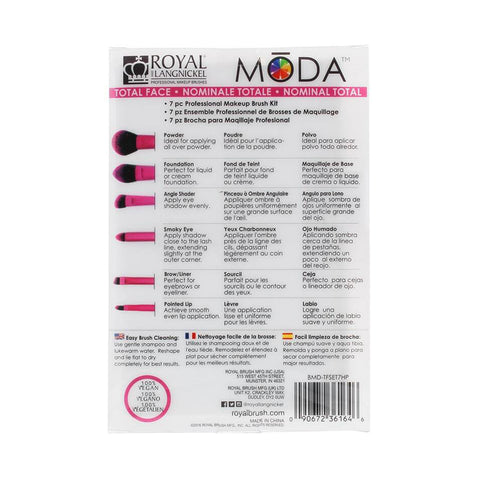 MODA Total Face Flip Kit Pink 7pc