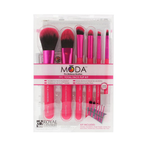 MODA Total Face Flip Kit Pink 7pc
