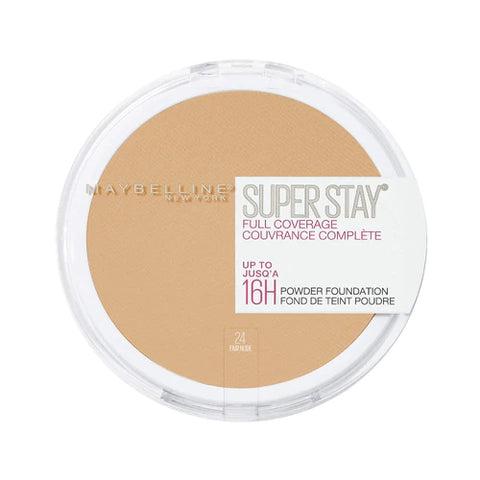 Maybelline SuperStay 16HR Full Coverage Powder 24 Fair Nude