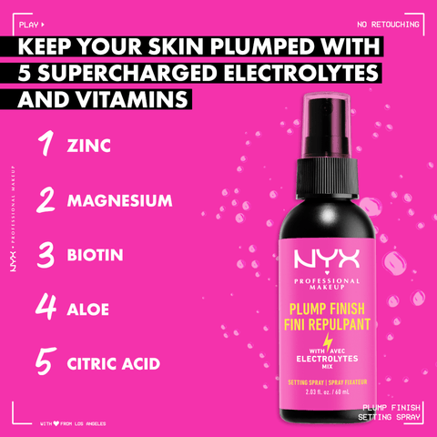 NYX Plump Finish Setting Spray 30ml