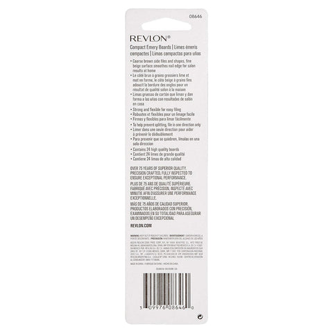 Revlon Compact Emery Boards 24pk
