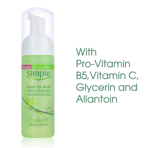 Simple Kind to Skin Foaming Cleanser 150ml