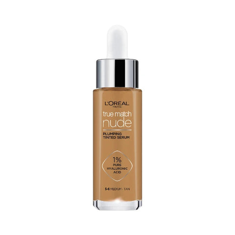 L’Oreal Paris True Match Nude Plumping Serum 5-6 Medium Tan