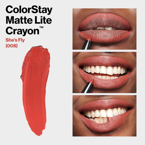 Revlon ColorStay Matte Lite Crayon 008 She's Fly