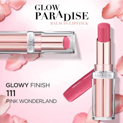 L'Oreal Glow Paradise Balm-In-Lipstick 111 Pink Wonderland