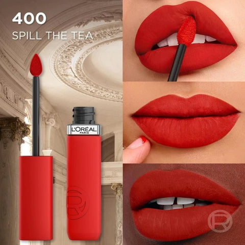 L'Oreal Infallible Le Matte Resistance Liquid Lipstick 400 Spill The Tea