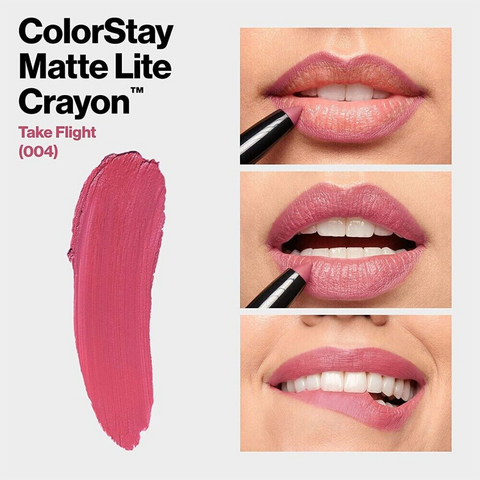 Revlon ColorStay Matte Lite Crayon 004 Take Flight