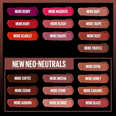 Maybelline Color Sensational Ultimatte Lipstick 688 More Sepia