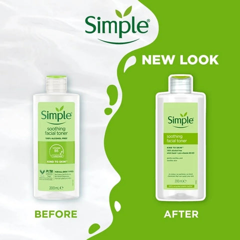 Simple Soothing Facial Toner 200ml