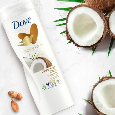Dove Body Love Restoring Care Coconut & Almond Body Lotion 400ml