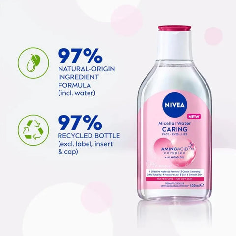 Nivea Caring Micellar Water 400ml