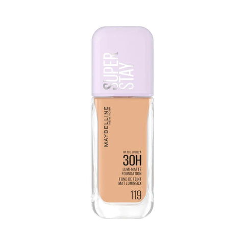 Maybelline SuperStay Lumi-Matte Longwear 30H Foundation 119