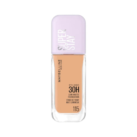 Maybelline SuperStay Lumi-Matte Longwear 30H Foundation 115