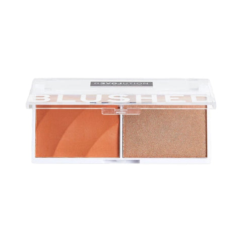 Revolution Duo Blush & Highlighter Queen