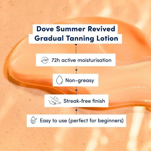 Dove Summer Revived Gradual Self-Tan Light/Medium 75ml