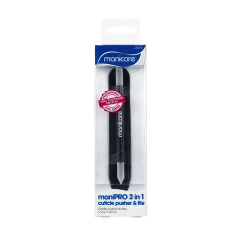 Manicare ManiPro 2-In-1 Cuticle Pusher & File