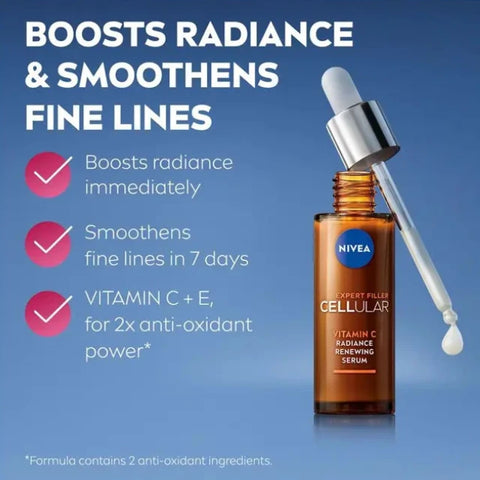 Nivea Expert Filler Cellular Vitamin C Radiance Renewing Serum 30ml