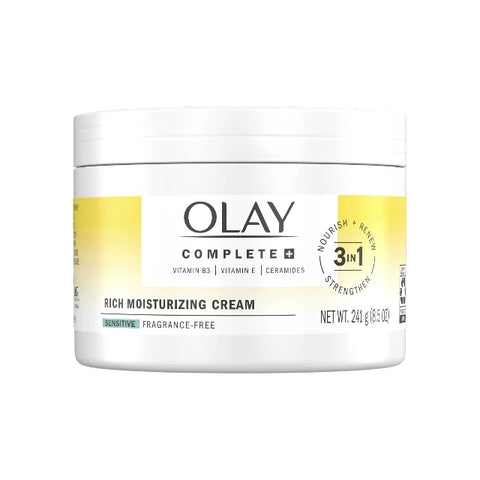 Olay Complete + Rich Moisturising Cream Sensitive 241g