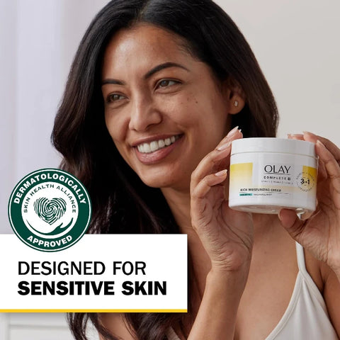 Olay Complete + Rich Moisturising Cream Sensitive 241g