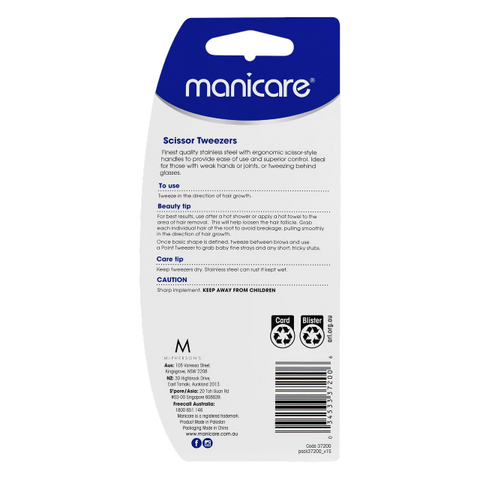 Manicare Scissor Tweezers