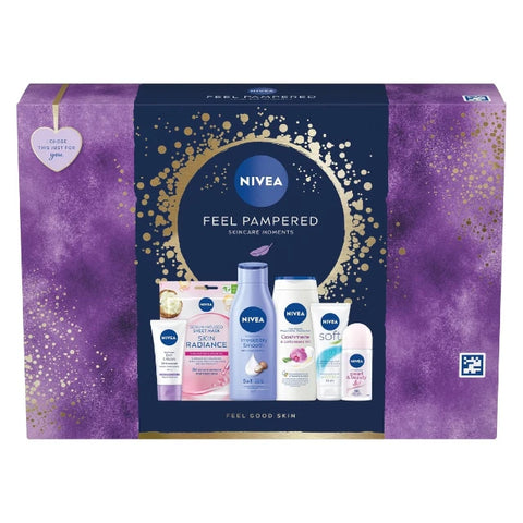 Nivea Feel Pampered Gift Set 6pc