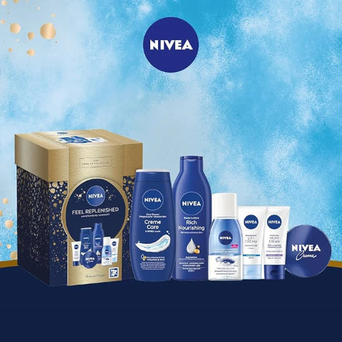 Nivea Feel Replenished Gift Set 6pc