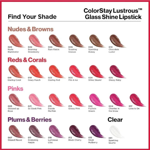 Revlon Super Lustrous Glass Shine Lipstick 021 So Sleek Pink