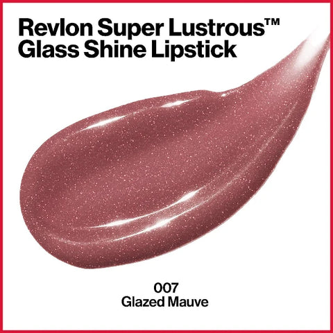 Revlon Super Lustrous Glass Shine Lipstick 007 Glazed Mauve