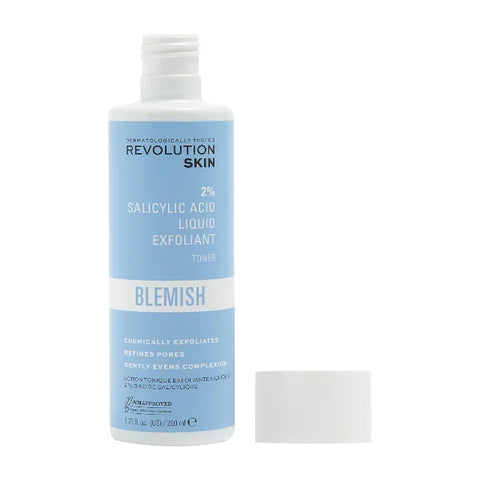 Revolution Skin Blemish 2% Salicylic Acid Liquid Exfoliant Toner 200ml