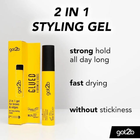Schwarzkopf Got2B Glued Brows & Edges 2-in-1 Gel 16ml