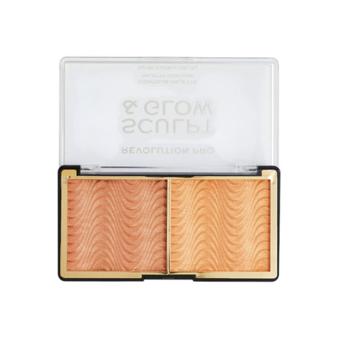 Revolution Pro Contour Palette Sculpt & Glow Medium-Deep