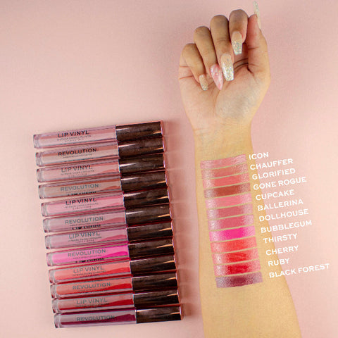 Revolution Lip Vinyl Intense Shine Lip Gloss Gone Rogue