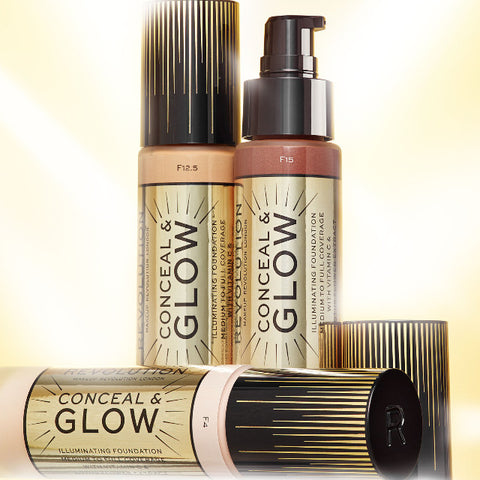 Revolution Conceal & Glow Illuminating Foundation F2