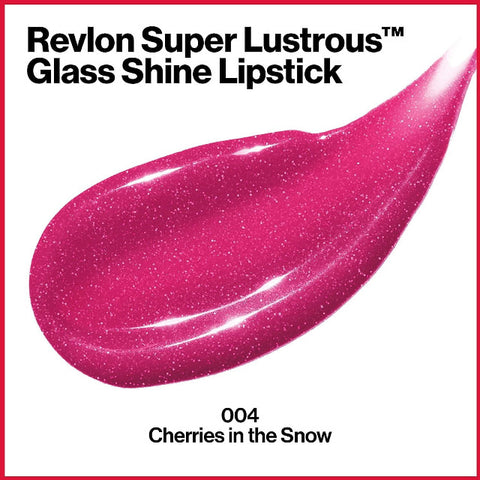 Revlon Super Lustrous Glass Shine Lipstick 004 Cherries In The Snow