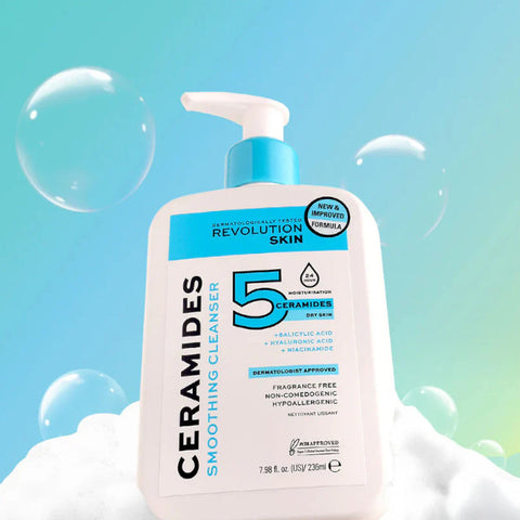 Revolution Skin Ceramides Smoothing Cleanser 236ml
