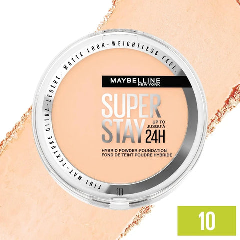 Maybelline SuperStay 24H Hybrid Powder-Foundation 10 Ivory
