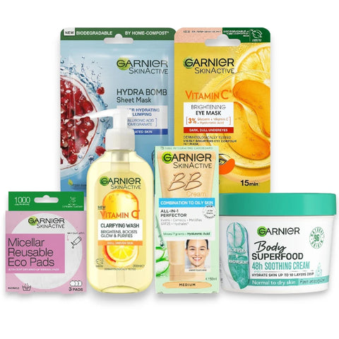 Garnier Essentials Skincare Pack 6pc