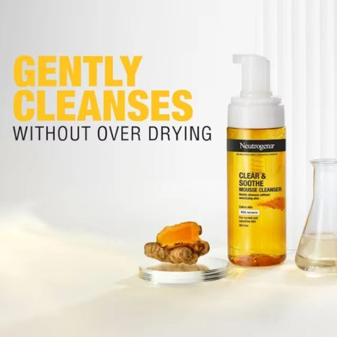 Neutrogena Clear & Soothe Mousse Cleanser 150ml