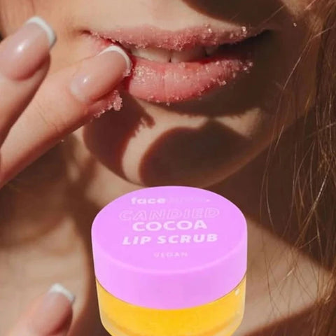 Face Facts Soft Sugar Lip Scrub Candied Cocoa 10g