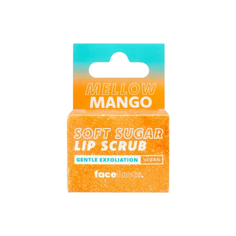 Face Facts Soft Sugar Lip Scrub Mellow Mango 10g