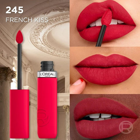 L'Oreal Infallible Le Matte Resistance Liquid Lipstick 245 French Kiss