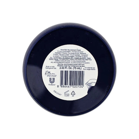 Dove Body Love Rich Nourishment Cream 75ml