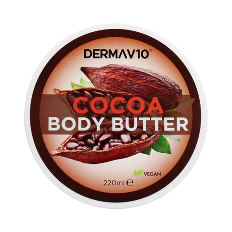 Derma V10 Cocoa Body Butter 220ml