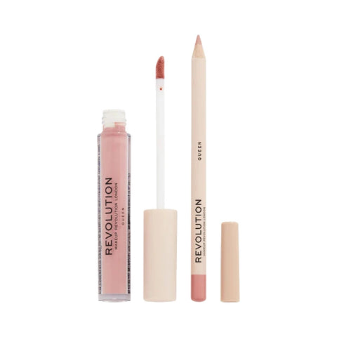 Revolution Matte Lip Contour Kit Queen