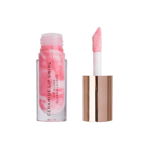 Revolution Ceramide Lip Swirl Lip Gloss Soft Pink