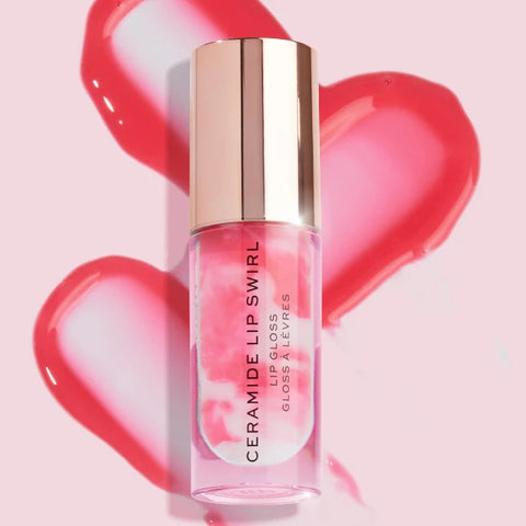 Revolution Ceramide Lip Swirl Lip Gloss Soft Pink