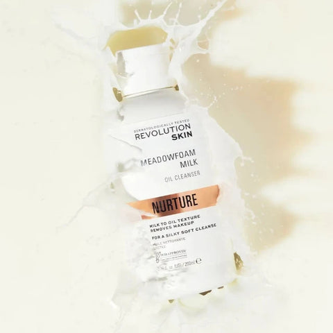 Revolution Skin Nurture Meadowfoam Milk Oil Cleanser 200ml